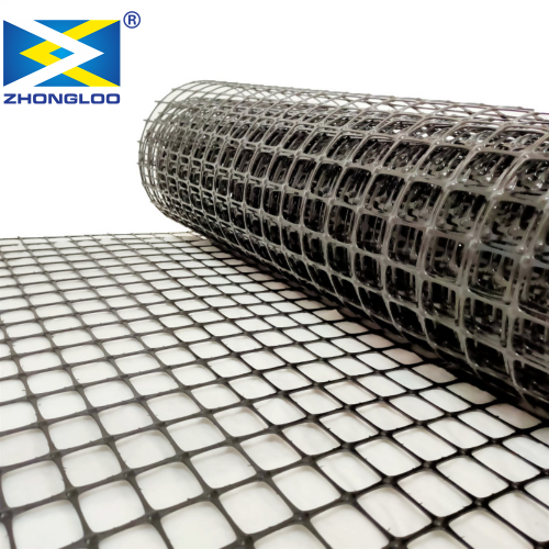 China Geogrid Price 20kn 30kn 40kn Grid Mesh Biaxial Polypropylene High Strength PP Plastic Geogrid for Road Reinforcement