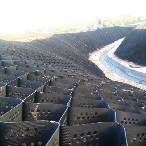 Erosion Control Construction and Slope Protection HDPE Cellular Geocell