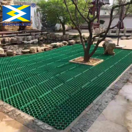 Ground grass grid paver geocells for industrial