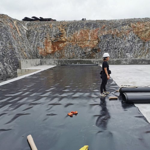 0.2~3.0mm HDPE Geomembrane Rolling for Biodigestor Liner