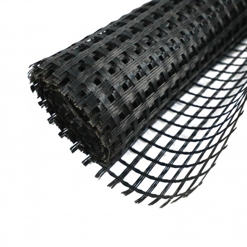100kn 150kn 200kn Fiberglass Geogrids For Road Construction Geogrid