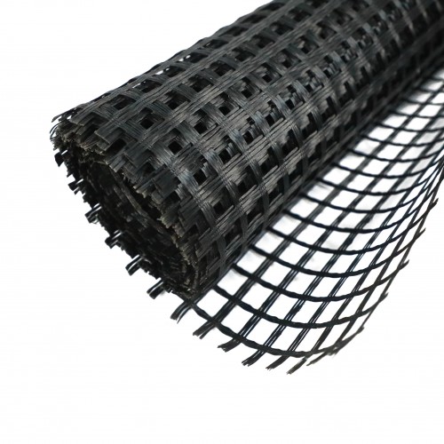 Geogrid Fiberglass 80-80kn/Glassfiber Geogrid Ce