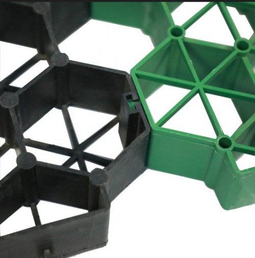 Plastic paver ground grid grass pp geocell driveway