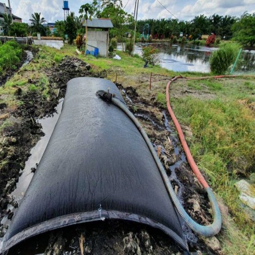 Geotube PP Woven Geotextile Dewtering Bag /Geotube for Bank Protection Geobag