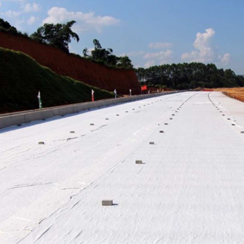 high quality non woven polyester 300gsm geotextile price