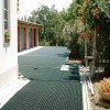Grass HDPE honeycomb gravel grid