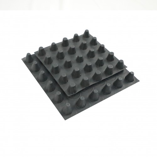 HDPE drainage board for waterproofing of roofing material