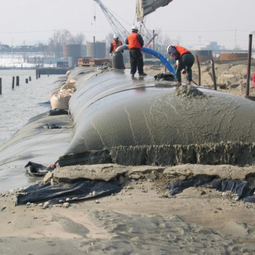 Geotextile Polpropylene PP Tubes Roll Geotube for Bank Erosion Protection Sand Bags for Flood Protection