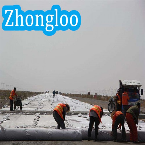 Pet Polyester Polypropylene PP Needle Punched Non-Woven Geotextile Fabric, for Landfill Water Tank Road Construction 150gram 200gram 250gram 150 200 250 Gram