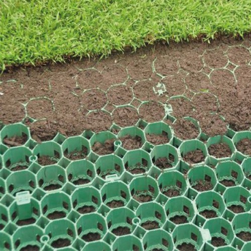 Eco-Friendly Pavements Plastic Grid Grass Paver for Parking