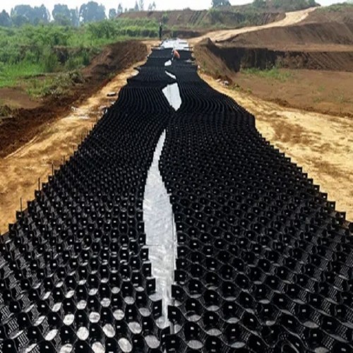 10cm height hdpe geocell for road construction