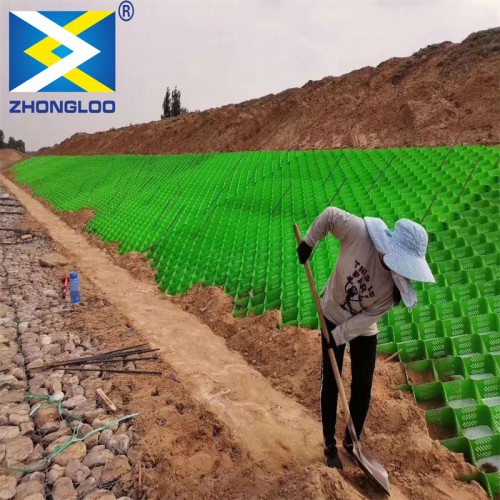 Honeycomb Gravel Stabilizer Road Construction Geocell For Road