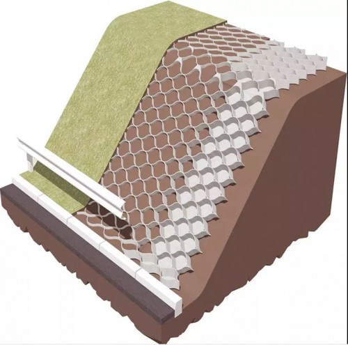 View larger image        Add to CompareShare Erosion Control for construction and slope protection hdpe Geocell Cellular