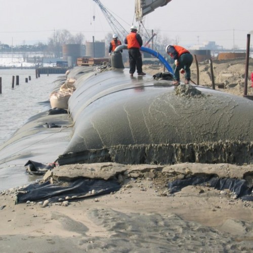Sludge Dewatering Dewatering PP Woven Geotextile Geo Bag Geotube