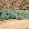 Polyester/PP Woven Geotextiles Fabric Road Slope Protection River and Lake Protection Geobag