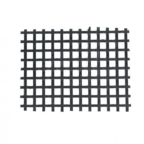 China Factory High Tensile Geomalla Glass Fiber Grid Reinforcement Road Construction 50kn 80kn 100kn 120kn 150kn Bitumen Coating Fiberglass Geogrid Price