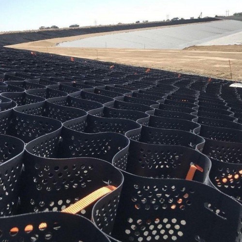 HDPE Geocell Horse Paddock Grid Honeycomb Soil Stabilizer