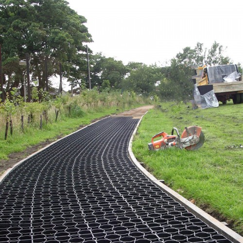 Paving Grid Heavy Duty Grass and Driveway Gravel Paver Plastic Grass Grid Paddock