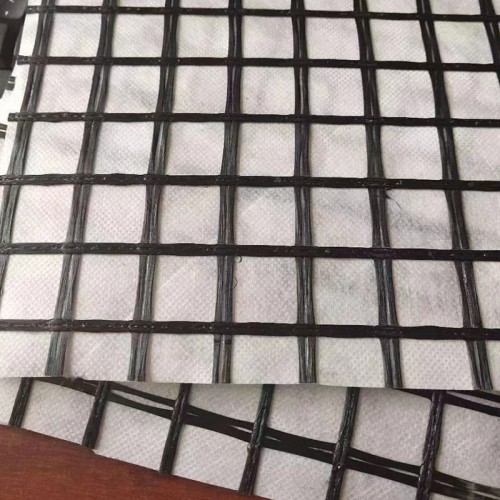 Composite PP Biaxial Geogrid with Pet Nonwoven Geotextile for Driveway Subgrade Construction Filtration