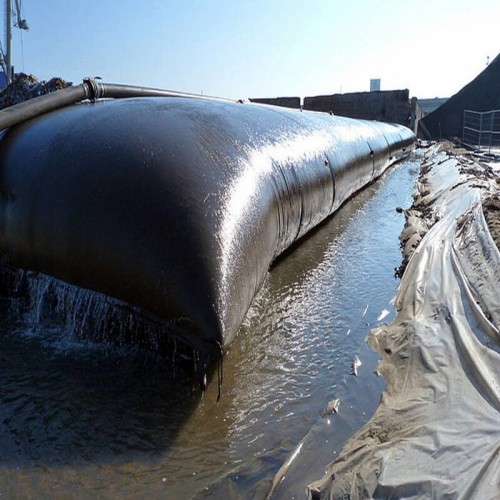 Geotube Black Color Woven Geotextile Sludge Dewatering Filter Bags Geotube Manufacturer