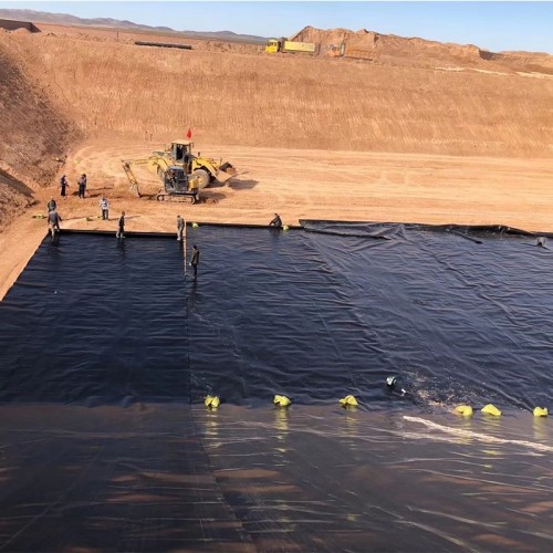 HDPE Liner Pond Liner 0.75mm 1.0mm Geomembrane Tank Liner LDPE Waterproof Membrane