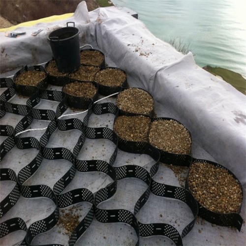 geocell, HDPE geocell, gravel grid, geocell driveway