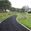 Plastic car driveway lawn paving reinforcement planting paddock mats horse grass paver grid
