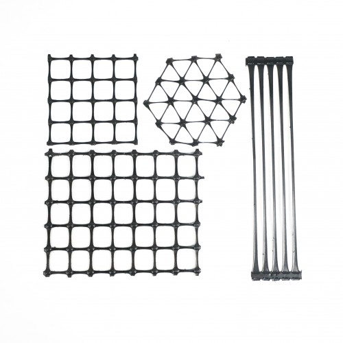 PP Biaxial Geogrid Plastic Engineering Construction Geogrids for Reinforcement Road