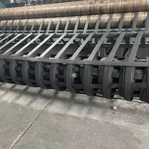 Fiber Plastic Geogrid High Strength Basalt Fiber Mesh Geogrid for Wall Reinforcement