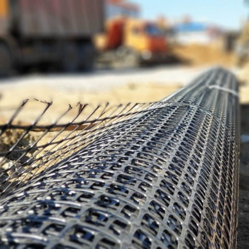 Road Reinforcement Combigrid Nonwoven Geotextile Composite Polypropylene PP Biaxial Geogrid