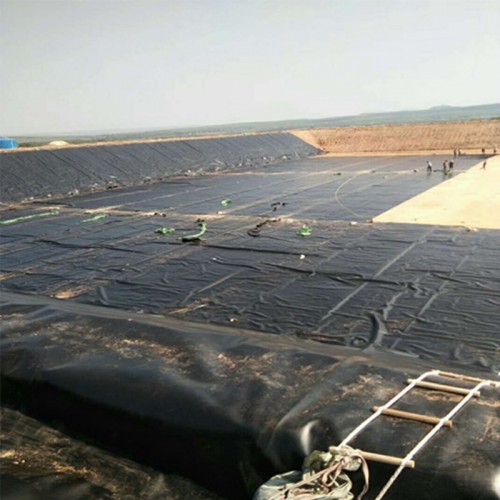 HDPE geomembrane as agriculture pond liner