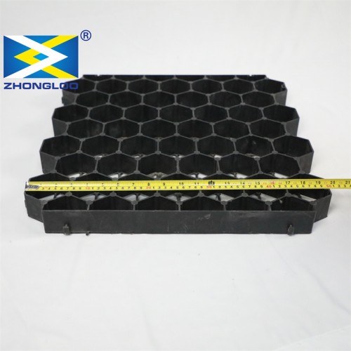 Plastic car driveway lawn paving reinforcement planting grass paver grid