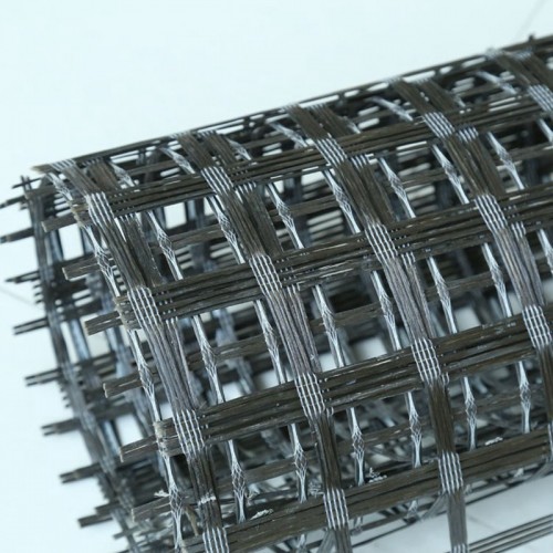 High Tensile Strength Basalt Fiber Mesh Biaxial Geogrid for Asphalt Reinforcement
