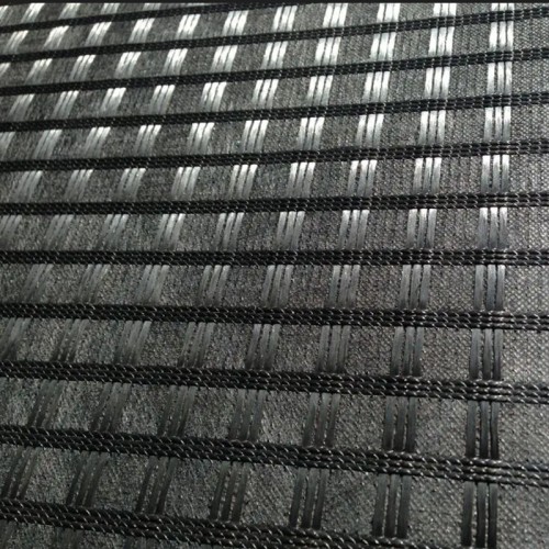 Biaxial Glassfiber Geogrid Composite Nonwoven for Asphalt Road Anti-Cracks Mositure Barrier Stress Relief