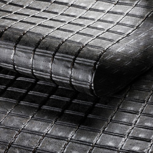 Biaxial Glassfiber Geogrid Composite Nonwoven for Asphalt Road Anti-Cracks Mositure Barrier Stress Relief