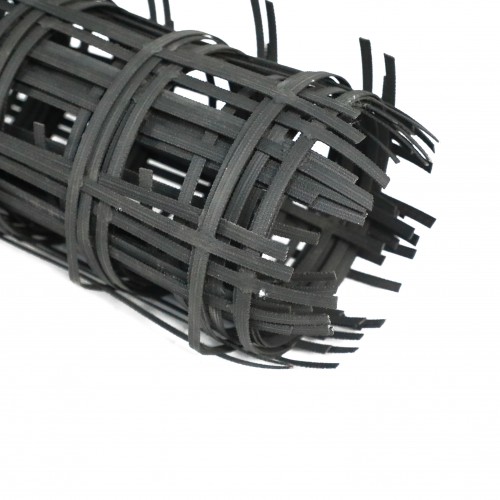 Whole Sale Cheap Prices Finely Processed Biaxial Steel Plastic Steel Geogrid 100kn