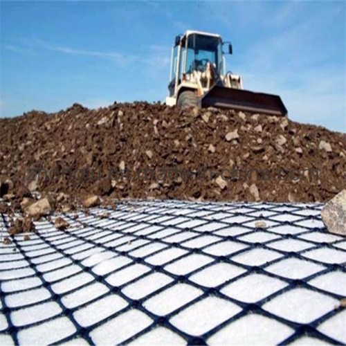 Road Construction Material 30kn Plastic PP Biaxial Geogrid