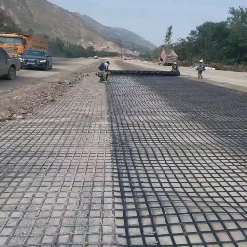 PP Biaxial Geogrid Composite Geotextile Geocloth Geocomposite Geogrid Road Construction Material PP for Road Reinforcement