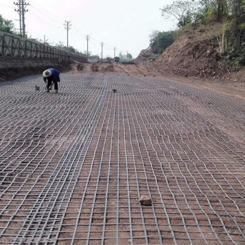 Geogrid Mesh 120kn/M Biaxial Tensile Plastic Geogrid for Asphalt Suppliers