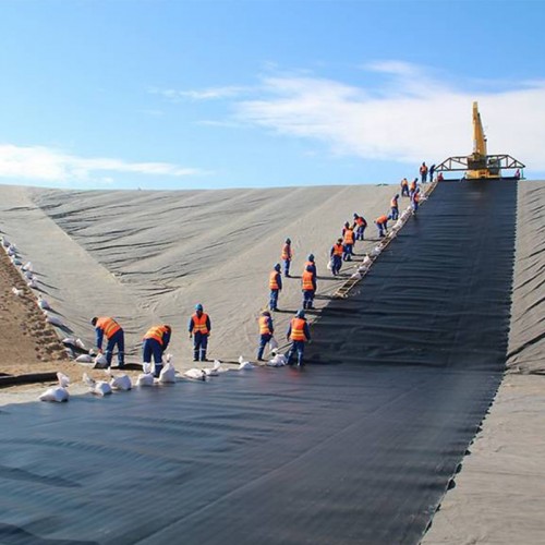Factory Price 0.2mm-3mm ASTM GM13 Anti-Seepage Waterproof Impermeable HDPE Geomembrane Pond Liner for Aquaculture Dam Landfill Tunnel Mining Biogas Fish Farm