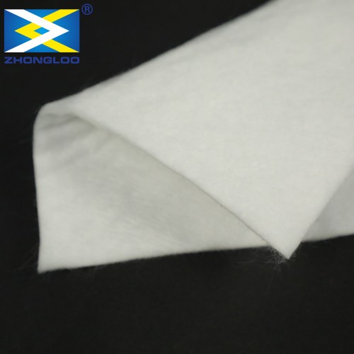 Factory PP Long or short fibers Nonwoven needle punched Polyester Geotextile Non-woven Geotextile for road covering