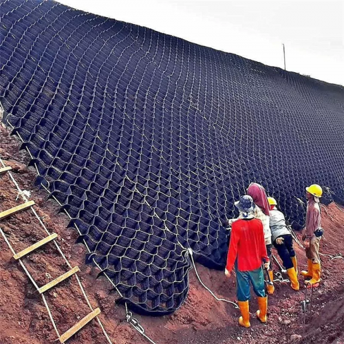 HDPE Geocell Driveway for Road and Slope Protection HDPE Geocell Gravel Grid Geocells