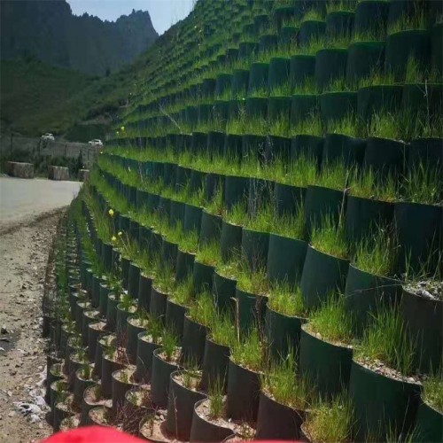 Soil reinforcement geogrid and soil stabilizer geocell with hdpe material