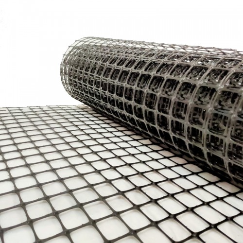 40kn Grid Mesh Biaxial PP Plastic Geogrid for Road Reinforcement