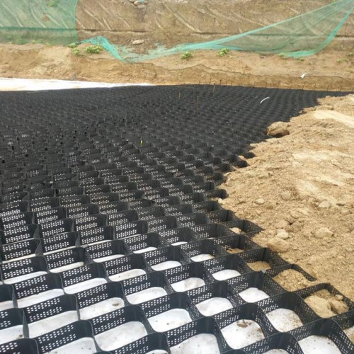 HDPE Geocell Driveway for Road and Slope Protection