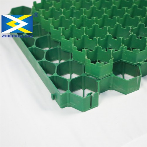 Plastic car driveway lawn paving reinforcement planting grass paver grid