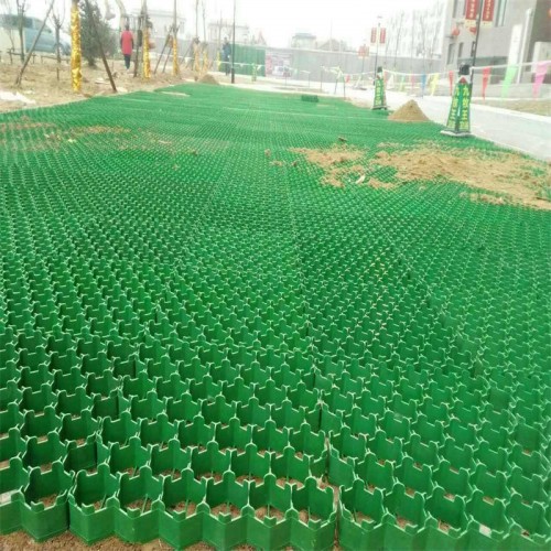 Plastic car driveway lawn paving reinforcement planting grass paver grid