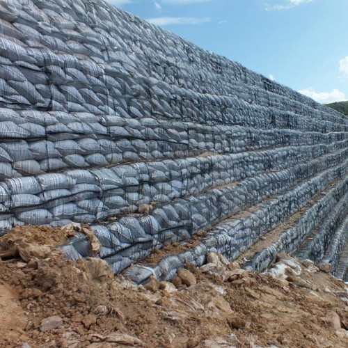 Geosynthetics Construction Material Soil Stabilization 100kn/M Plastic HDPE Uniaxial Geogrid