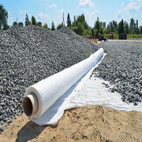 Polyester Staple Fiber Nonwoven Geotextile Fabric