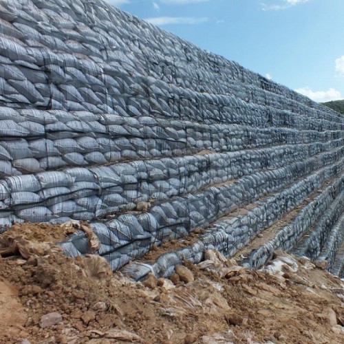 Uniaxial Geogrid/Plastic Mesh Low Price High Tensile Strength Plastic Materials High-Density Polypropylene HDPE Geogrid PP Uniaxial Geogrid